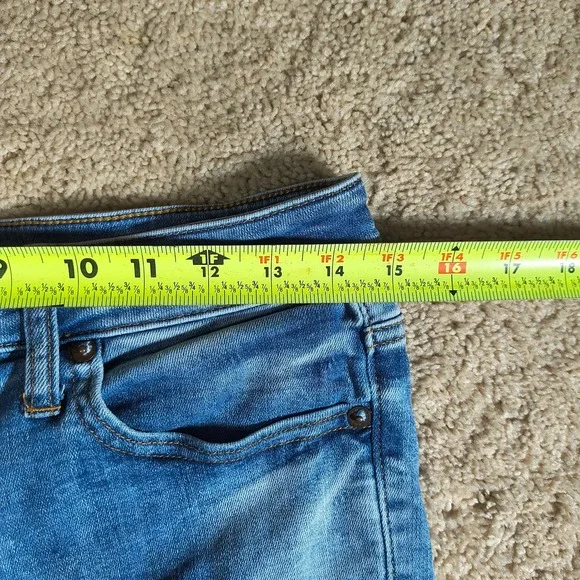 American Eagle NE(X)T Level Flex Skinny Ripped Distressed Denim Jeans Mens - Picture 11 of 13